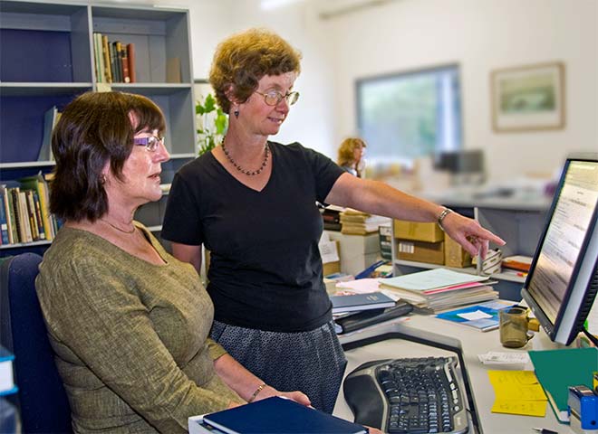 GNS Science librarians online, 2010
