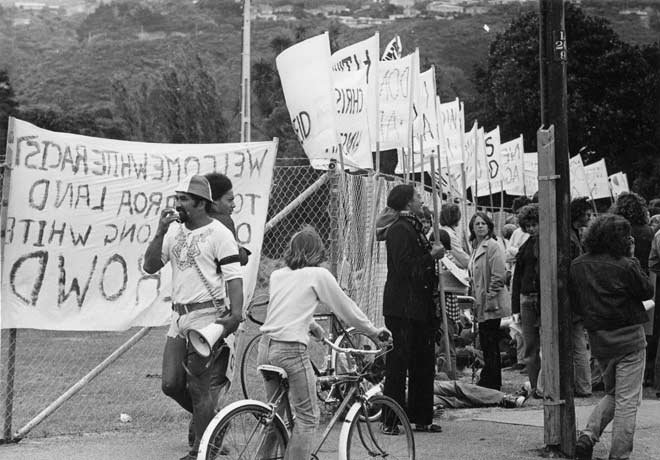 Softball protest, 1976