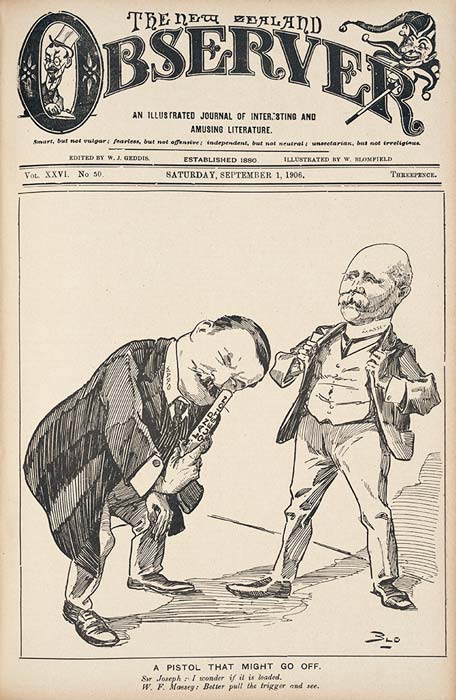 William Blomfield in the <em>Observer</em>