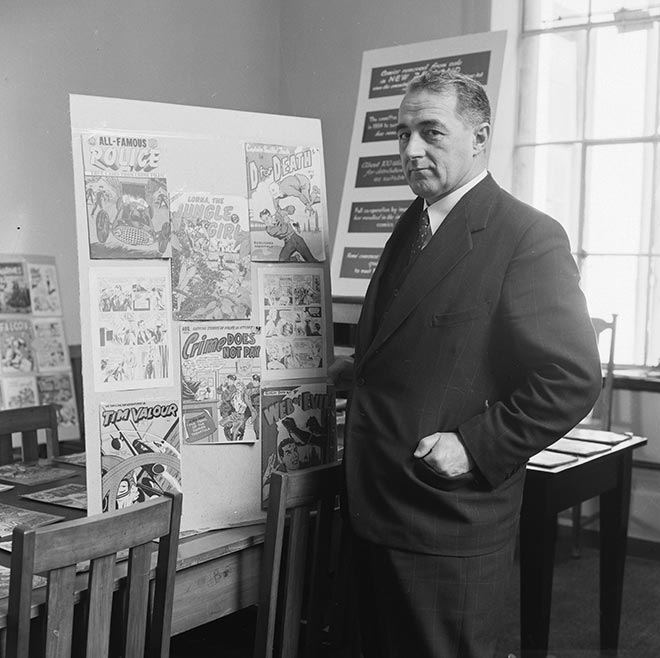 Corrupting comics, 1957