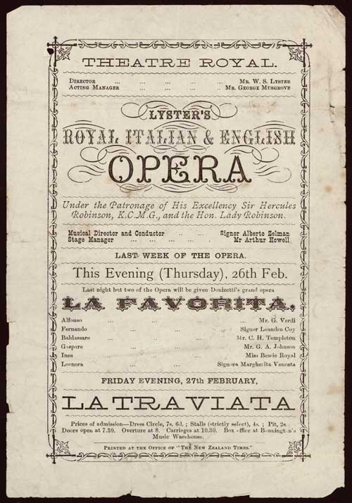 Opera by appointment