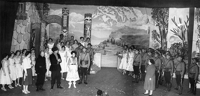 A local production of <em>Rose Marie</em>