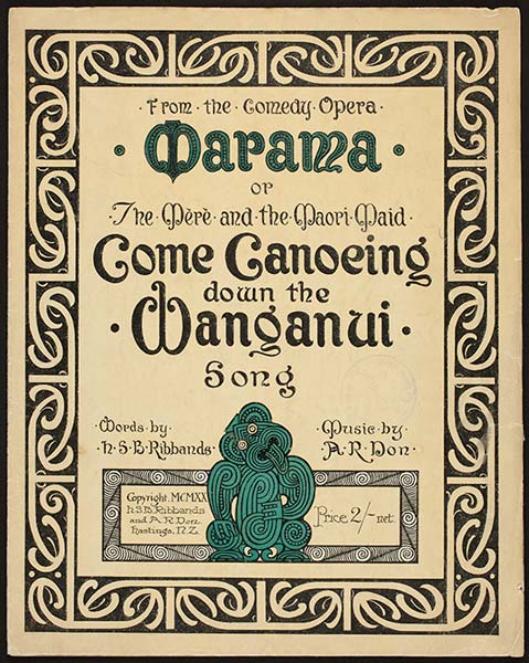 'Come canoeing down the Wanganui'