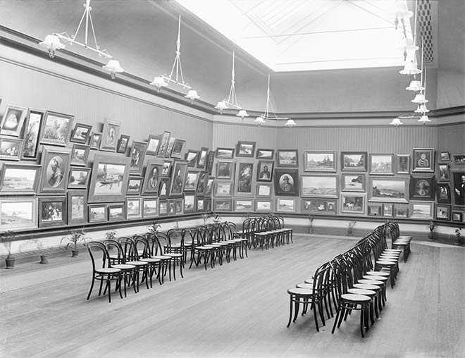 Auckland Society of Arts gallery, 1905