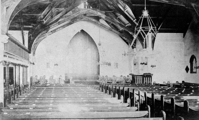 Interior of St Paul's Church