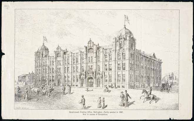 Government Printing Office building, 1897