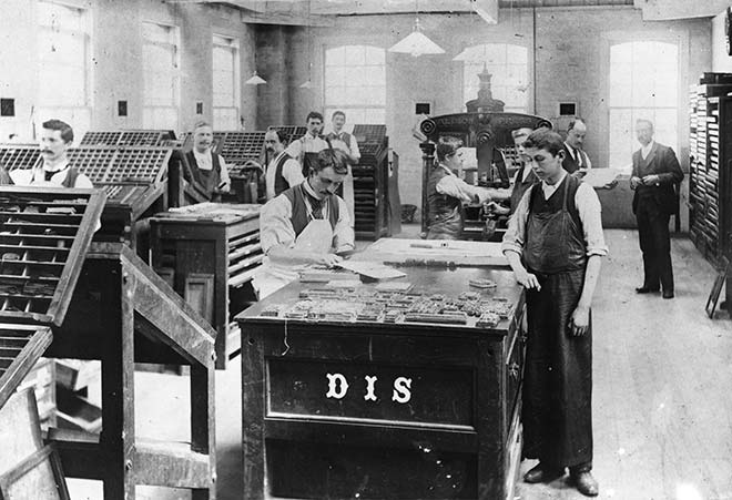 Lyon and Blair printers