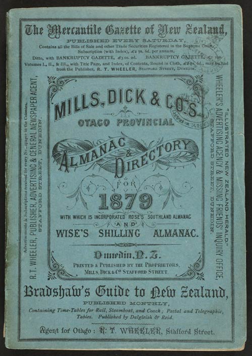 Mills, Dick and Company <em>Almanac and  Directory</em>, 1879