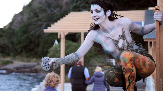 <em>The tempest</em> on Matiu (Somes Island), 2013