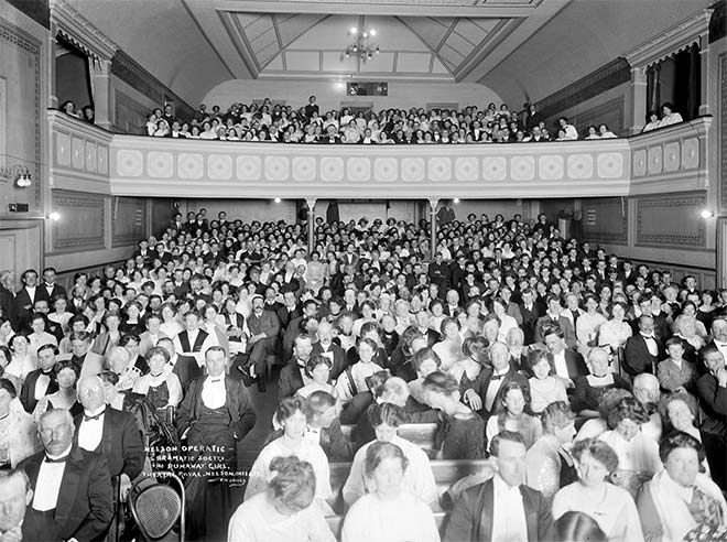 Theatre Royal: a packed house 