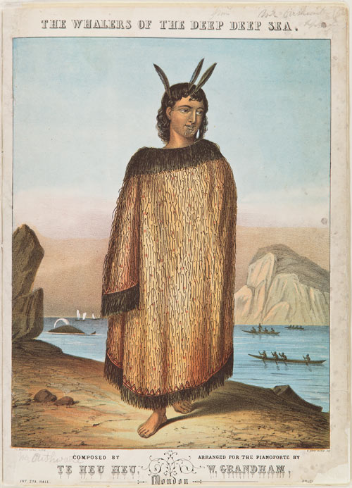 'Whalers of the deep deep sea', 1852