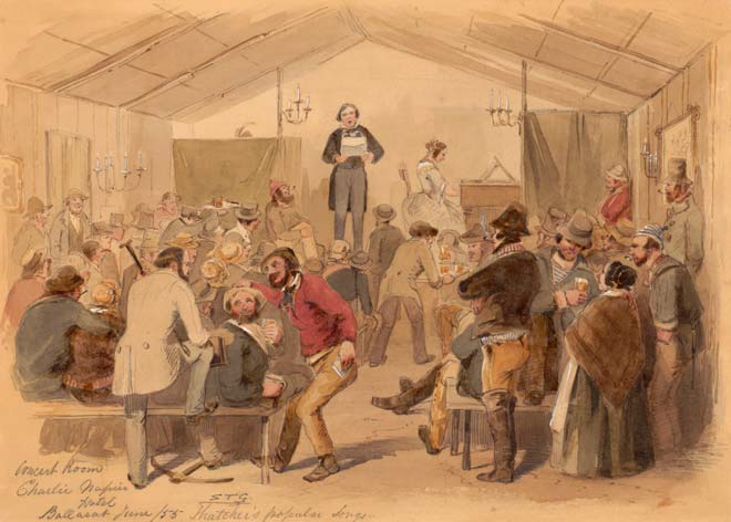 The inimitable Charles Thatcher, Ballarat, 1855