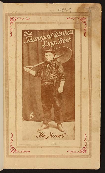 The Mixer's <em>Transport workers' song book</em>, 1926