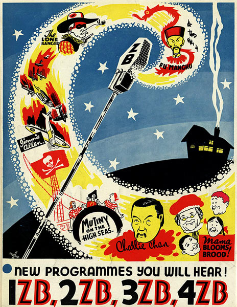 New programmes on the ZB stations, 1939