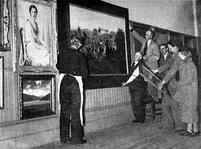 Centennial art exhibition