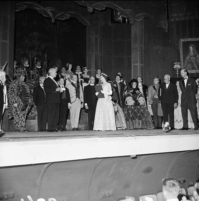 Queen Elizabeth II and the arts council charter, 1963