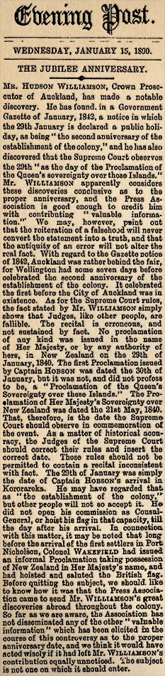 Debate over the jubilee date