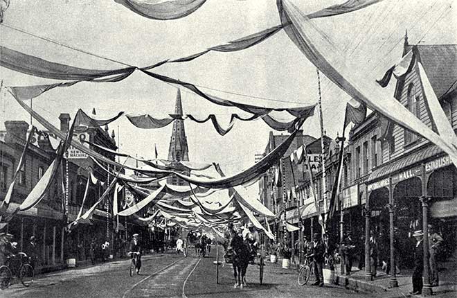 Canterbury jubilee street decorations
