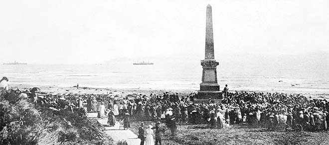 Cook anniversary commemoration, 1919