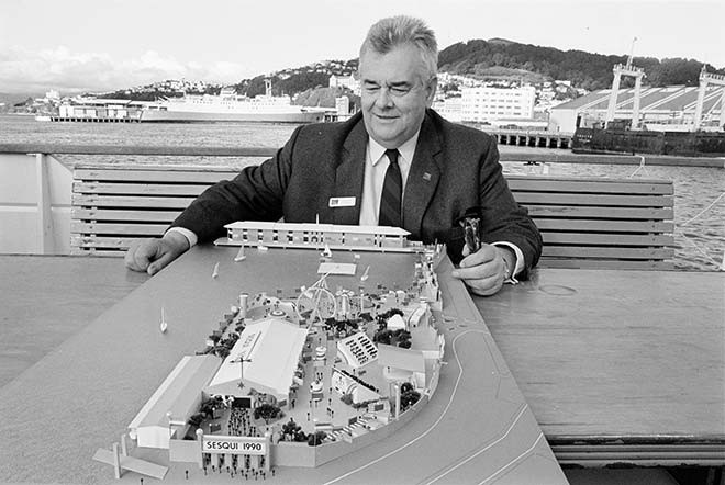 A model of the Sesqui 1990 fair