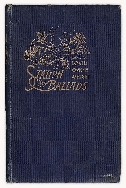  Cover of <em>Station ballads</em> by David McKee Wright 