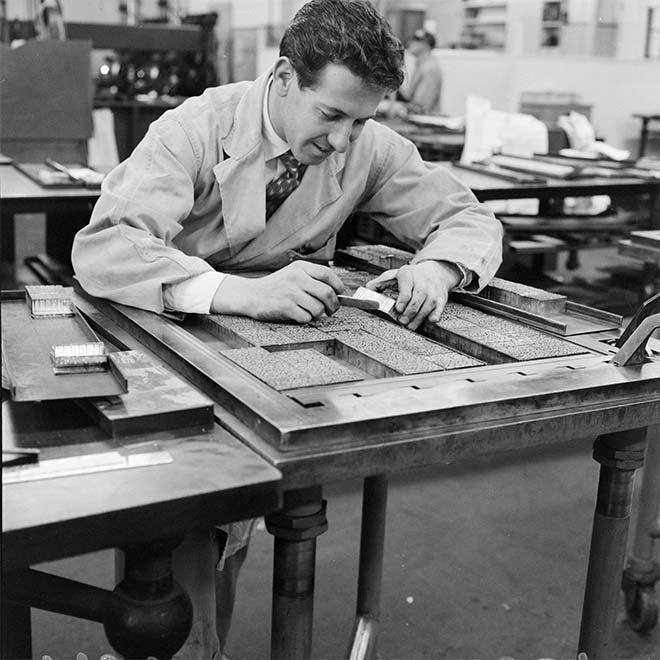 Typesetter, 1957