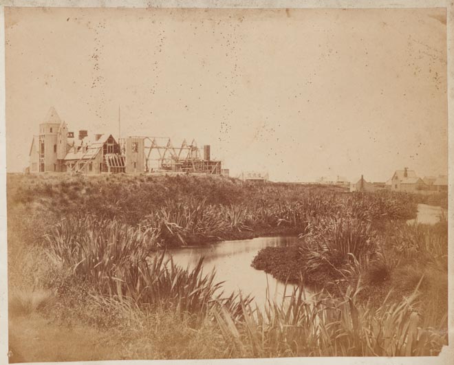 Alfred Barker's photo of Christchurch, 1859
