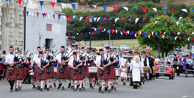 Waitaki District Schools' Pipe Band, 2009