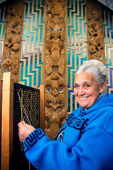 Tukutuku panels, Rāpaki marae