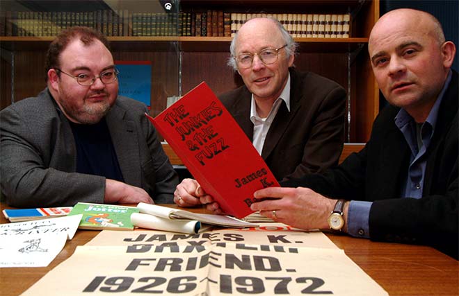 John Davidson and fellow scholars, 2005
