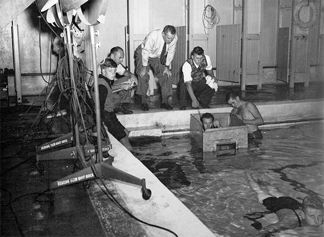 Neuline Film Studios shoot, 1948