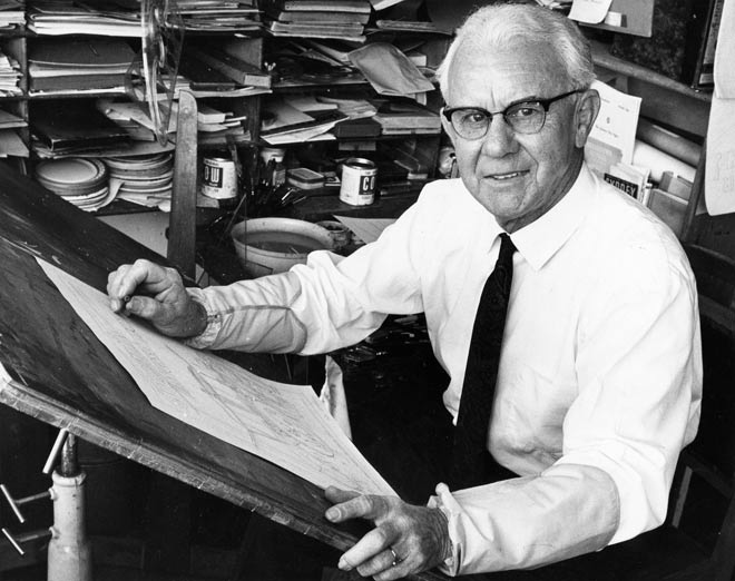Pictorial style: Leonard Mitchell