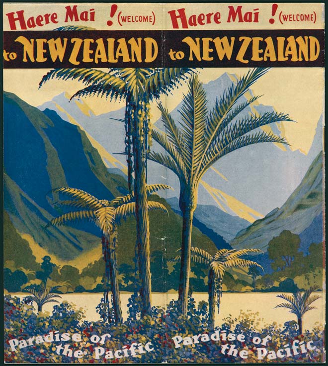 Pictorial style: Tourist booklet