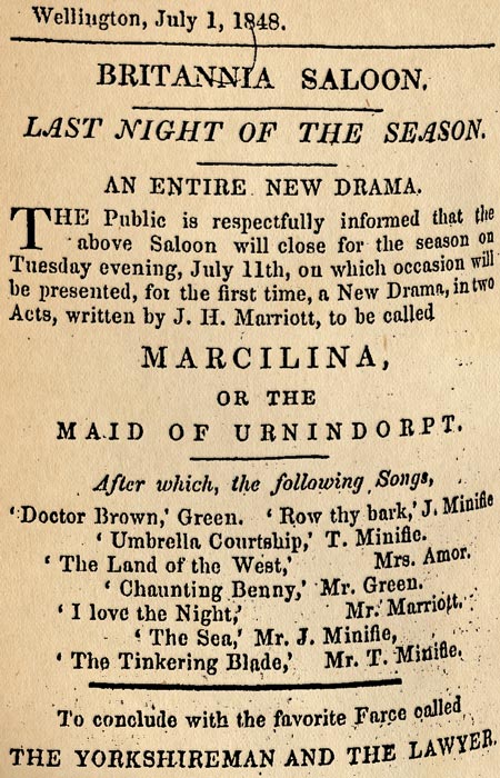 <em>Marcilina</em>, 1848