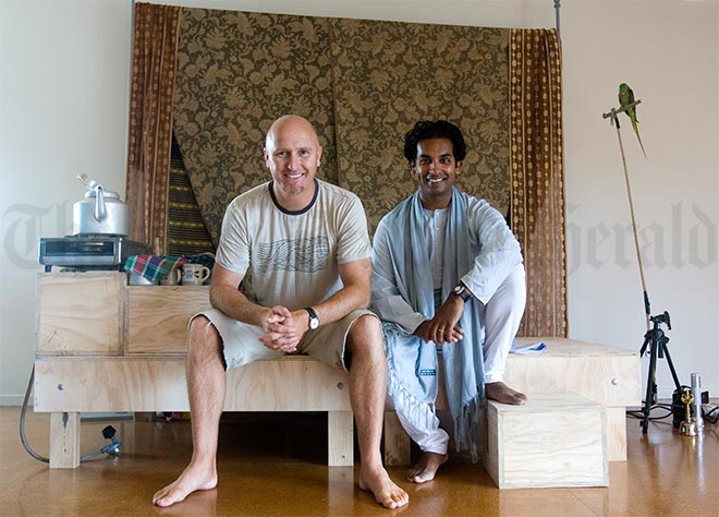 Justin Lewis and Jacob Rajan