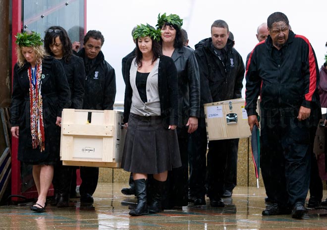 Repatriation of toi moko and kōiwi, 2009 