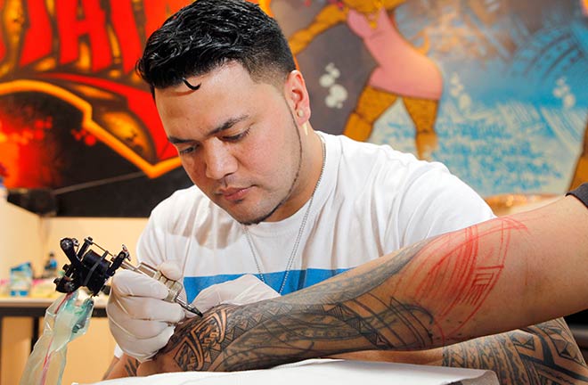 Pacific tattooing exhibition, 2012