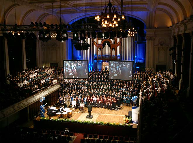 Massed choir, The Big Sing, 2010