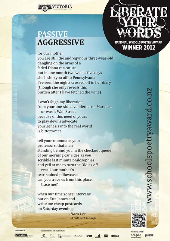 Award-winning poem by Haro Lee