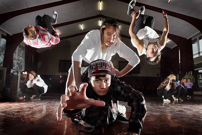 Ngāruawāhia High School dance group, 2011