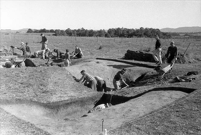 Training dig at the 1959 NZAA conference