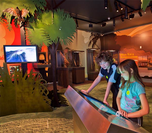 Rotorua Museum exhibition