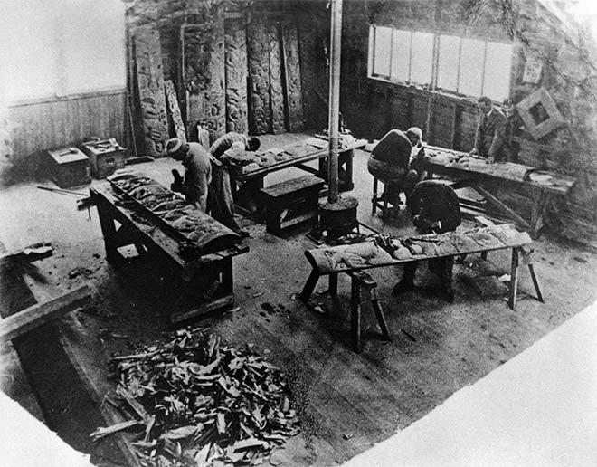 Carving school, Rotorua