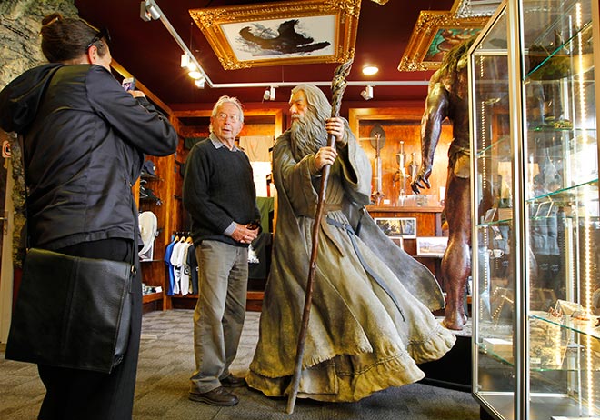 Gandalf at Weta Cave