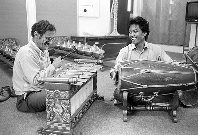 Jack Body and Joko Sutrisno, about 1988