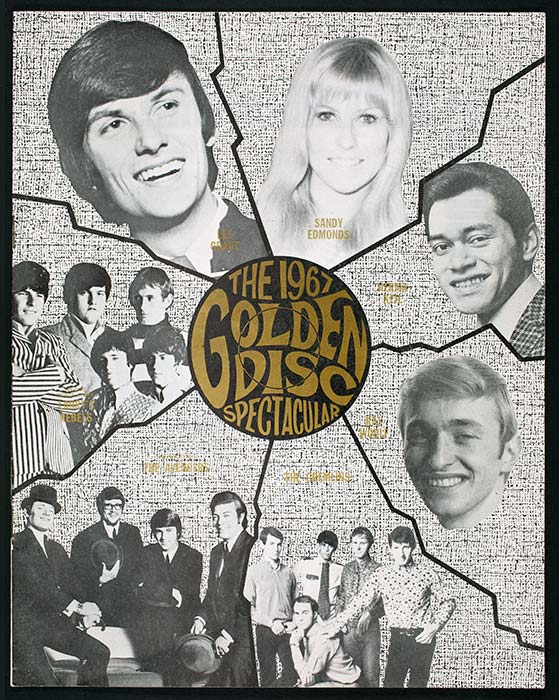 Programme cover for 1967 Golden Disc Spectacular