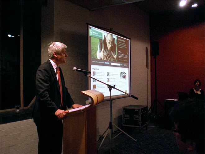 Launching the 'Waikato' entry, 2010
