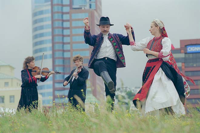 Hungarian dance ensemble