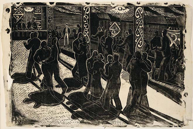 Dance band, Wairarapa, 1937