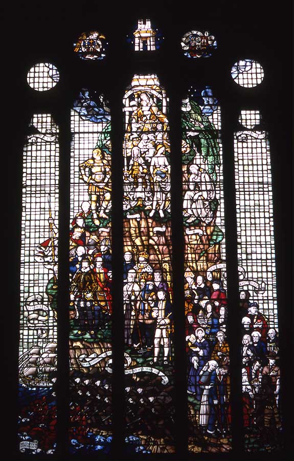 War memorial window, University of Canterbury